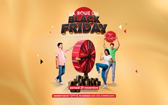 Black Friday : gagnez des cadeaux au Centre Commercial Reflets Compans !