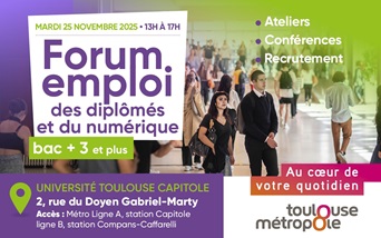 Forum Emploi des Diplômés et du Numérique 💡